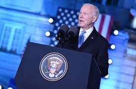 Biden says Putin 'cannot remain in power' in sweeping speech on Russian  invasion of Ukraine