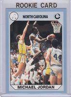 Jordan left college after two more seasons with the tar heels in 1984 to play for the nba. Michael Jordan Unc College Basketball Rookie Card North