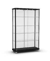 Upright Glass Display Cabinet Full Led