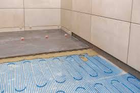 tiling on underfloor heating which