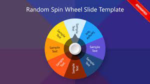 random wheel powerpoint template