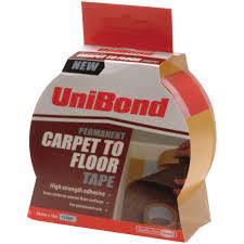 unibond 1667748 carpet tape permanent