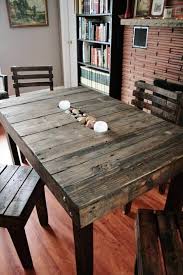 Diy Pallet Dining Table Ideas Indoors
