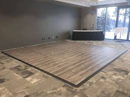smoked oak modular floor tile snap