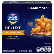 kraft deluxe macaroni cheese dinner