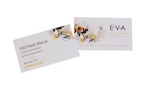 Competing in this industry is tough, which means you need to stand out with the perfect card. Eva Business Card And Logo