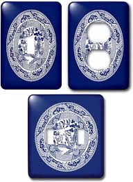 Blue Willow Light Switch And Outlet Cover Plates My Design42