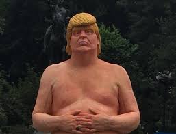 Image result for donald trump statue