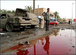 نتيجة بحث الصور عن التفجيرات في العراق