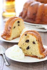 Rum Baba Bundt Cake gambar png