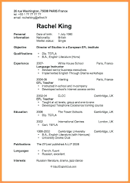 How Make Resume For Job To First With Example Simple 16 A