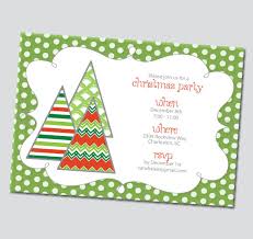 Printable Christmas Invitations Happy Holidays