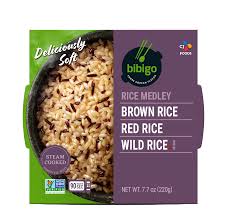 brown red wild rice medley bibigo usa