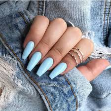 So, girls, i cannot imagine what is stopping you from getting these amazing mix bright blue and white for your long nails. Follow Amacias3875 Blue Acrylic Nails Coffin Shape Nails Pretty Acrylic Nails