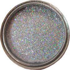 Silver Rainbow Sparkle Glitter Paint