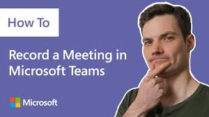 how to record a meeting in microsoft