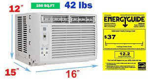 With air conditioners, capacity is determined by the btus. Smallest Window Air Conditioners Of 2020 Small Window Ac Units