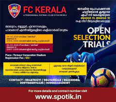 The kerala football association (abbreviated kerala fa) is one of the 36 indian state football associations that are affiliated to the all india football federation. Fc Kerala Conducting Open Selection Trials For Youth I League Football Spotik