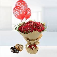 birthday wishes flower combo qatar