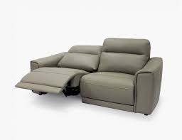 grande motorised leather recliner sofa
