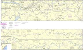 Noaa Chart 11515 Savannah River Brier Creek To Augusta