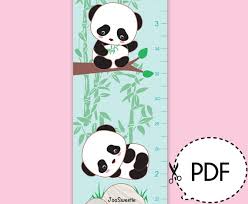 Panda Growth Chart Printable Pdf Download Products Pdf