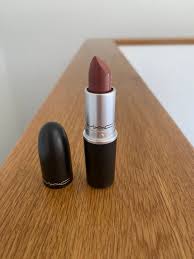 mac mac matte lipstick taupe on