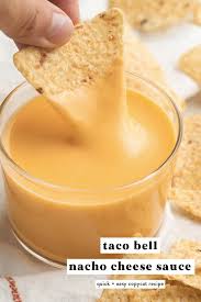 taco bell nacho cheese sauce recipe