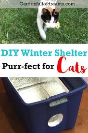 It's what catwoman would do. 8 Outdoor Cat Shelter Diy Ideas