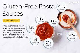 gluten free pasta sauce brands