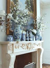 Elegant Blue And White Home Decor
