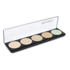 5 camouflage cream palette