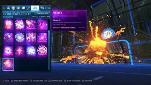 Rocket league voxel trading price index on … our rocket league default color voxel blueprint switch price index is calculated from trades, sourced from all over the internet, is the fastest, most. Voxel L Rocket League Goal Explosion 2020 Showcase Youtube