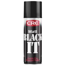 Crc Black It Black Matt Spray Paint