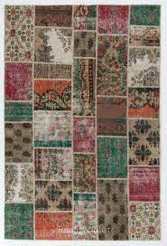 handmade patchwork rug authentic