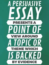 how to write perfect persuasive essays