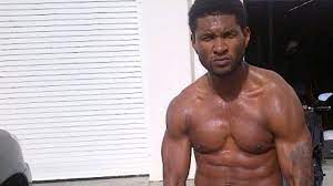usher showing us his workout to get