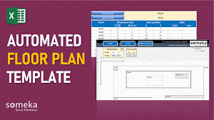 floor plan excel template simple