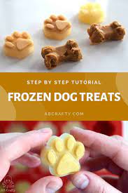 frozen dog treats 4 healthy homemade