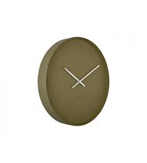 Green Wall Clock Large Numbers Ø51cm