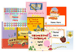 Free Book Labels For Kids To Personalize Printable Templates