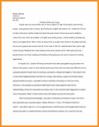 Reflective letter   english       Main Steps to Write a Superb Essay PT SPEECH essay sample