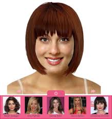 Dip dyeing hair is when the end of the hair is dyed in a completely different color, often a very bright and bold color that stands out. Free Smartphone App To Try On Hairstyles And Hair Colors Virtual Hairstyles Virtual Haircut Virtual Hair Color