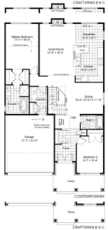Robson With Loft Bungalow Floor Plans