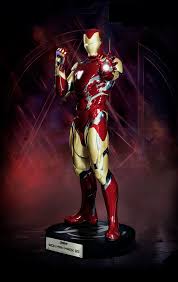 The avengers iron man stark gauntlet 1:1 glove cosplay led light hand with laser. Avengers Endgame Iron Man Mk 85 Lifesize Statue Includes Nano Glov Section9
