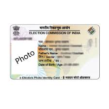 pvc voter id card apply and order