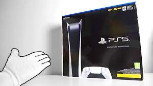 ps5 digital edition unboxing sony