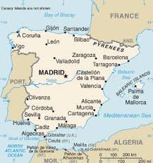 Together they form the european union's only land borders with. Travel Notes Directory Country Maps Spain