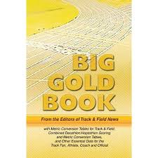 Track Field News Big Gold Book In 2019 Track Field