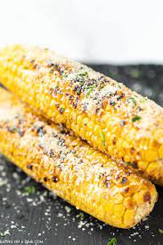 Grilled Corn Recipe With Garlic And Parmesan Cheese How To Grill Corn  gambar png